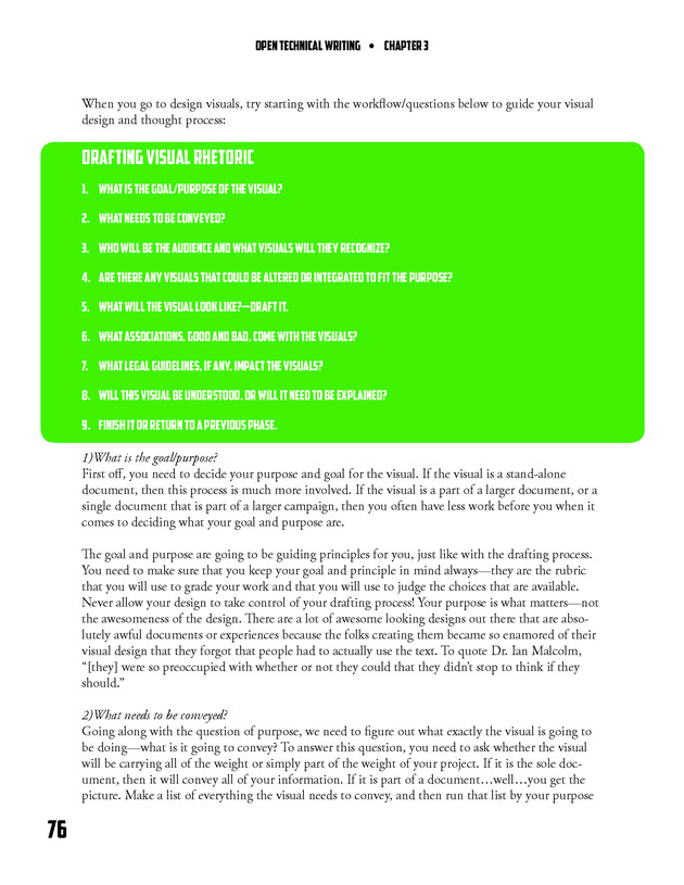 Open Technical Writing - New Page